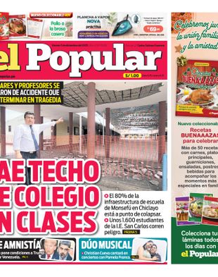 Edición Impresa - El Popular | Norte - Viernes 05 de Diciembre del 2025