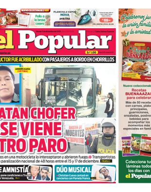 Edición Impresa - El Popular | Sur - Viernes 05 de Diciembre del 2025
