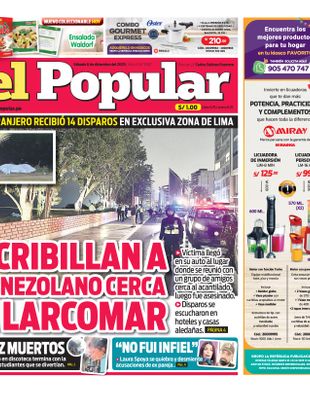 Edición Impresa - El Popular | Norte - Sabado 06 de Diciembre del 2025