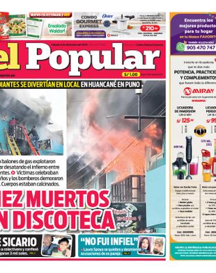 Edición Impresa - El Popular | Sur - Sabado 06 de Diciembre del 2025