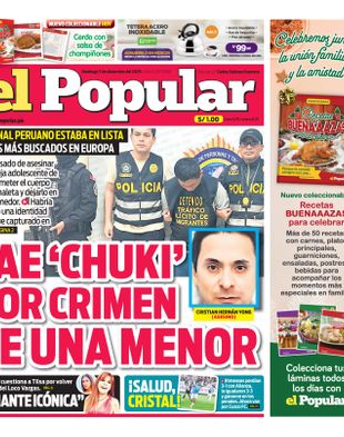 Edición Impresa - El Popular | Sur - Domingo 07 de Diciembre del 2025