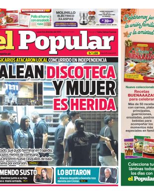Edición Impresa - El Popular | Norte - Lunes 08 de Diciembre del 2025