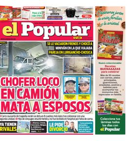 Edición Impresa - El Popular | Lima - Viernes 19 de Diciembre del 2025