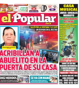 Edición Impresa - El Popular | Lima - Miercoles 24 de Diciembre del 2025