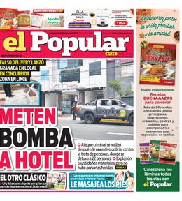 Edición Impresa - El Popular | Lima - Domingo 28 de Diciembre del 2025