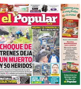 Edición Impresa - El Popular | Lima - Miercoles 31 de Diciembre del 2025