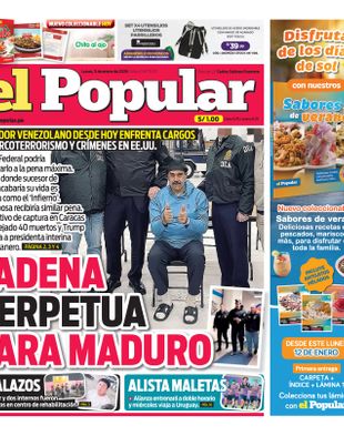 Edición Impresa - El Popular | Norte - Lunes 05 de Enero del 2026