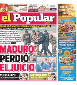 Edición Impresa - El Popular | Lima - Martes 06 de Enero del 2026