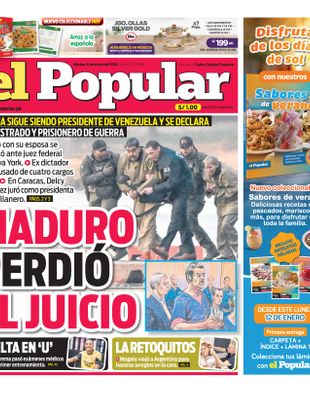 Edición Impresa - El Popular | Norte - Martes 06 de Enero del 2026