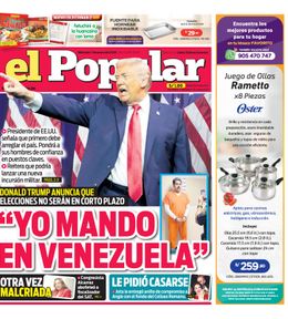 Edición Impresa - El Popular | Lima - Miercoles 07 de Enero del 2026