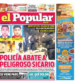 Edición Impresa - El Popular | Lima - Viernes 09 de Enero del 2026