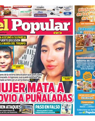 Edición Impresa - El Popular | Norte - Domingo 11 de Enero del 2026