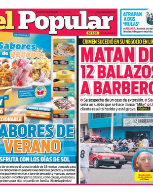 Edición Impresa - El Popular | Sur - Lunes 12 de Enero del 2026