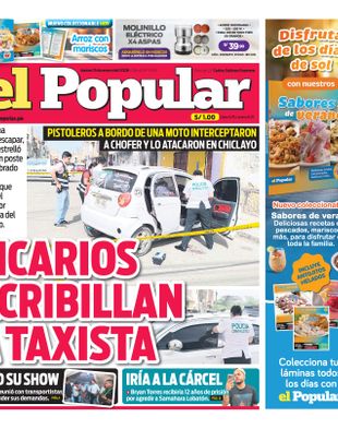 Edición Impresa - El Popular | Norte - Jueves 15 de Enero del 2026