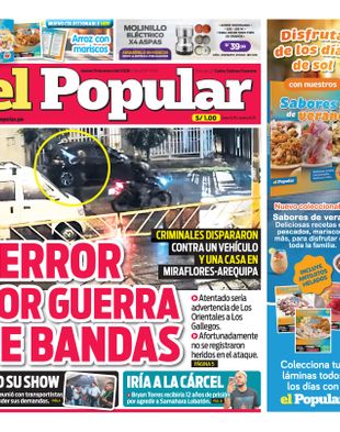 Edición Impresa - El Popular | Sur - Jueves 15 de Enero del 2026