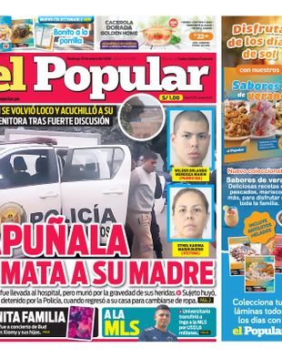 Edición Impresa - El Popular | Norte - Domingo 18 de Enero del 2026