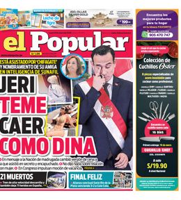 Edición Impresa - El Popular | Lima - Lunes 19 de Enero del 2026
