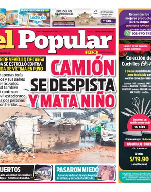 Edición Impresa - El Popular | Sur - Lunes 19 de Enero del 2026