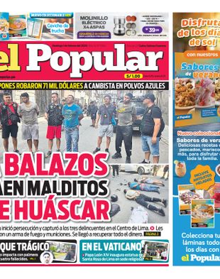 Edición Impresa - El Popular | Sur - Domingo 01 de Febrero del 2026