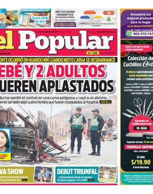 Edición Impresa - El Popular | Sur - Lunes 02 de Febrero del 2026