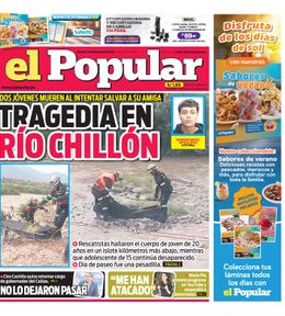 Edición Impresa - El Popular | Lima - Martes 03 de Febrero del 2026