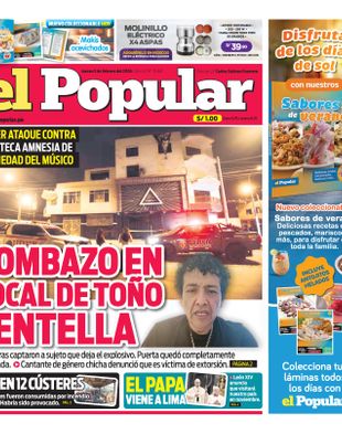 Edición Impresa - El Popular | Sur - Jueves 05 de Febrero del 2026
