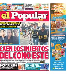 Edición Impresa - El Popular | Lima - Viernes 06 de Febrero del 2026