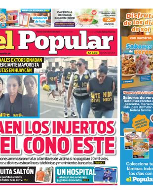 Edición Impresa - El Popular | Sur - Viernes 06 de Febrero del 2026