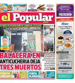 Edición Impresa - El Popular | Lima - Lunes 09 de Febrero del 2026