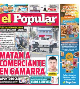 Edición Impresa - El Popular | Lima - Jueves 12 de Febrero del 2026