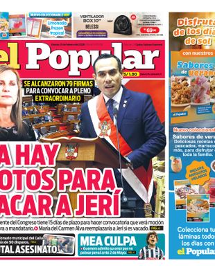 Edición Impresa - El Popular | Norte - Viernes 13 de Febrero del 2026