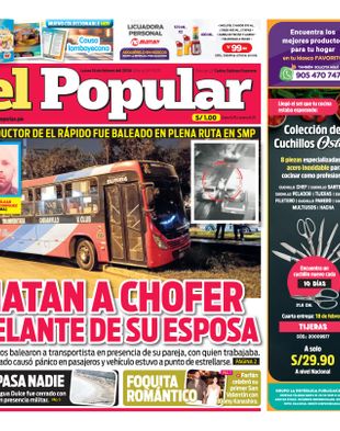 Edición Impresa - El Popular | Sur - Lunes 16 de Febrero del 2026