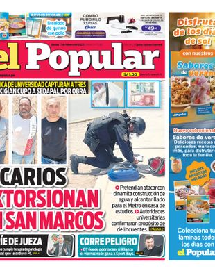 Edición Impresa - El Popular | Norte - Martes 17 de Febrero del 2026