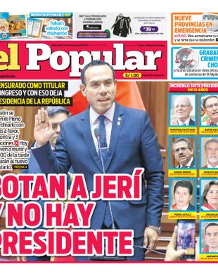 Edición Impresa - El Popular | Sur - Miercoles 18 de Febrero del 2026