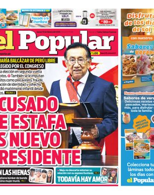 Edición Impresa - El Popular | Norte - Jueves 19 de Febrero del 2026