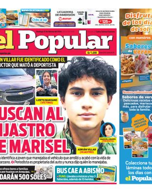 Edición Impresa - El Popular | Sur - Domingo 22 de Febrero del 2026
