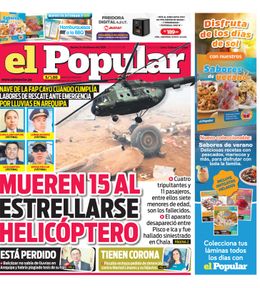 Edición Impresa - El Popular | Lima - Martes 24 de Febrero del 2026
