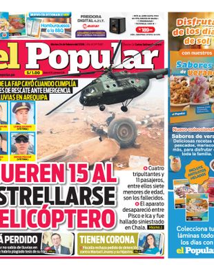 Edición Impresa - El Popular | Norte - Martes 24 de Febrero del 2026