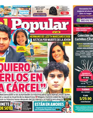 Edición Impresa - El Popular | Norte - Miercoles 25 de Febrero del 2026