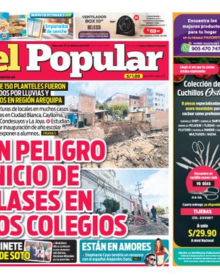 Edición Impresa - El Popular | Sur - Miercoles 25 de Febrero del 2026
