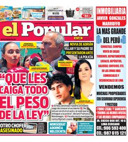 Edición Impresa - El Popular | Lima - Jueves 26 de Febrero del 2026