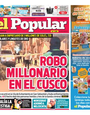 Edición Impresa - El Popular | Sur - Jueves 26 de Febrero del 2026