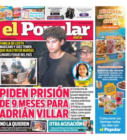 Edición Impresa - El Popular | Lima - Viernes 27 de Febrero del 2026