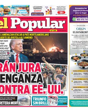 Edición Impresa - El Popular | Sur - Lunes 02 de Marzo del 2026