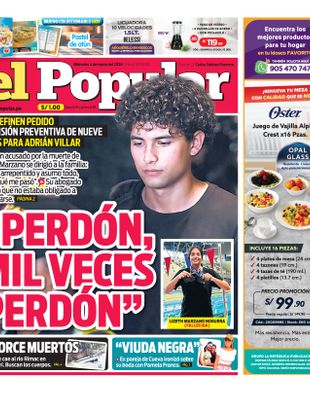 Edición Impresa - El Popular | Sur - Miercoles 04 de Marzo del 2026