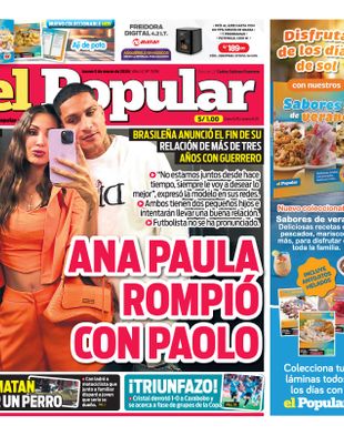 Edición Impresa - El Popular | Sur - Jueves 05 de Marzo del 2026