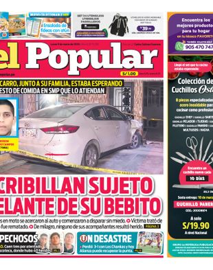 Edición Impresa - El Popular | Norte - Lunes 09 de Marzo del 2026