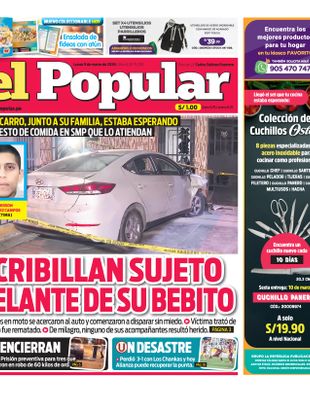 Edición Impresa - El Popular | Sur - Lunes 09 de Marzo del 2026