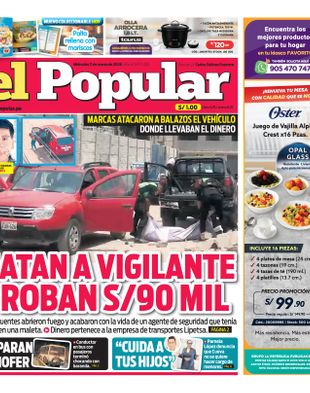 Edición Impresa - El Popular | Norte - Miercoles 11 de Marzo del 2026