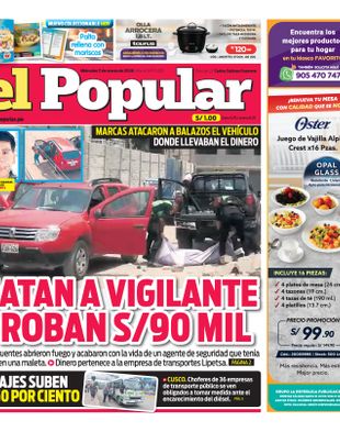 Edición Impresa - El Popular | Sur - Miercoles 11 de Marzo del 2026